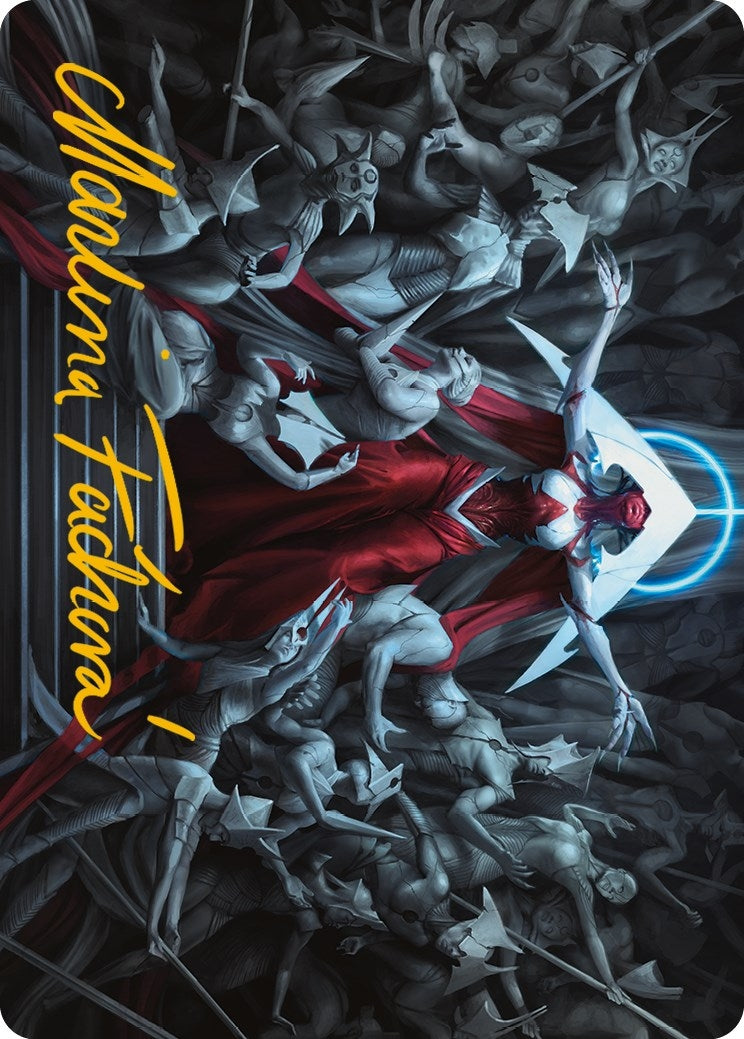 Image for Elesh Norn, Mother of Machines Art Card (2/81) (Gold-Stamped Signature) (Art Series: Phyrexia: All Will Be One) (2) - Magic: The Gathering