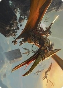 Image for Skyhunter Strike Force Art Card (Art Series: Phyrexia: All Will Be One) (9) - Magic: The Gathering