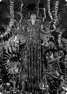 Image for Nissa, Ascended Animist Art Card (Art Series: Phyrexia: All Will Be One) (74) - Magic: The Gathering