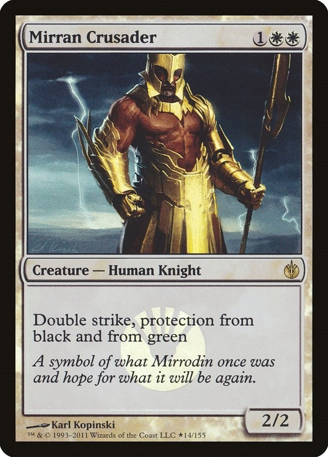 Image for Mirran Crusader (Buy-A-Box Promos) (14) - Magic: The Gathering