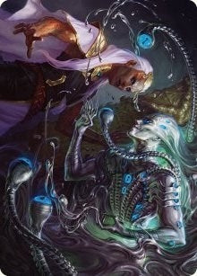 Image for Mirage Mockery Art Card (Art Series: Phyrexia: All Will Be One) (17) - Magic: The Gathering