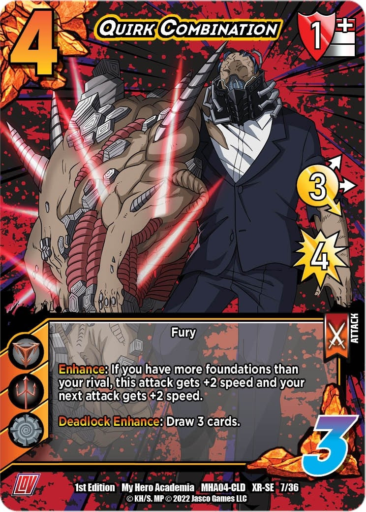 Image for Quirk Combination (XR) (UniVersus: My Hero Academia: League of Villains) (07/36) - UniVersus