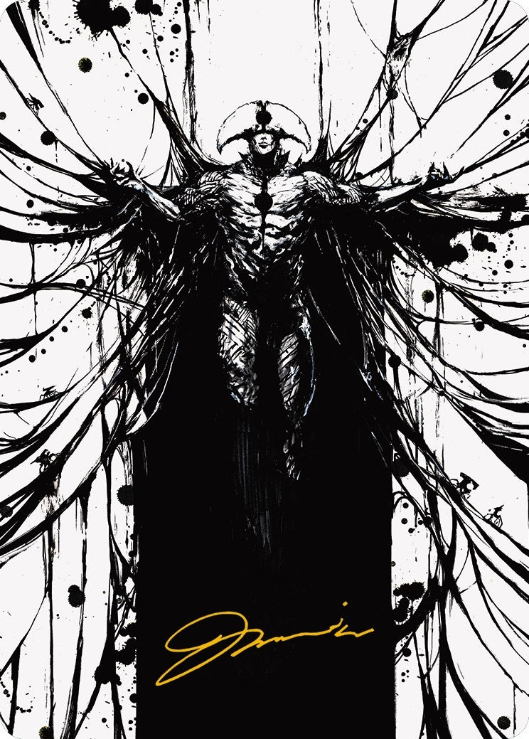 Image for Sinew Dancer Art Card (Gold-Stamped Signature) (Art Series: Phyrexia: All Will Be One) (66) - Magic: The Gathering