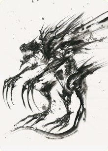 Image for Phyrexian Obliterator Art Card (Art Series: Phyrexia: All Will Be One) (71) - Magic: The Gathering