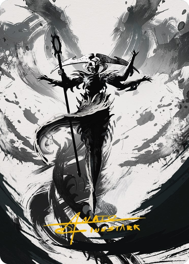 Image for Atraxa, Grand Unifier Art Card (77/81) (Gold-Stamped Signature) (Art Series: Phyrexia: All Will Be One) (77) - Magic: The Gathering