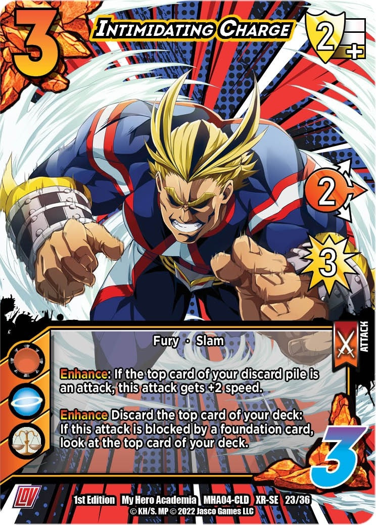 Image for Intimidating Charge (XR) (UniVersus: My Hero Academia: League of Villains) (23/36) - UniVersus