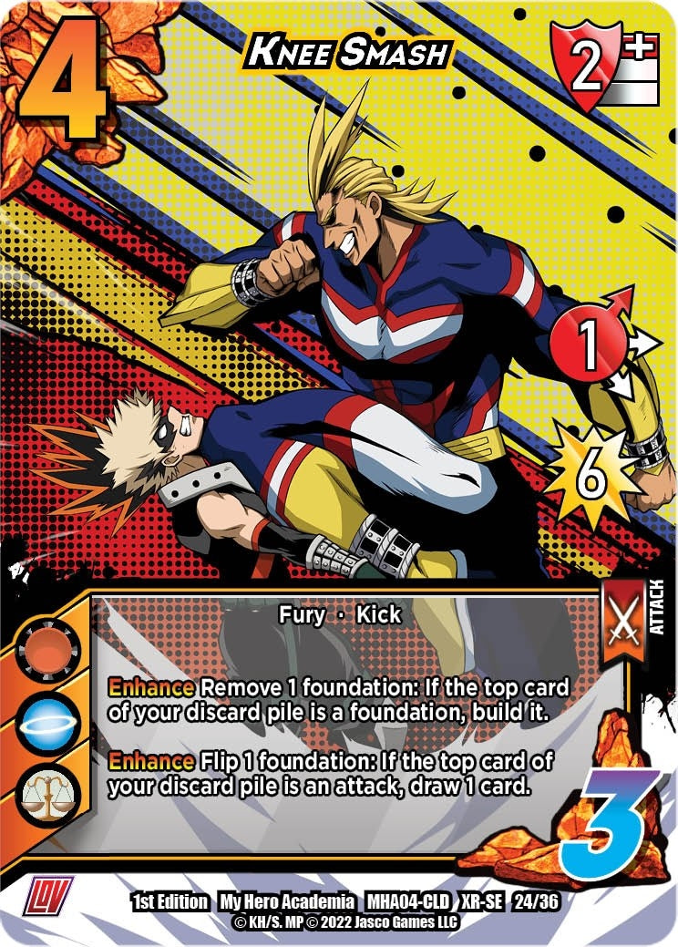 Image for Knee Smash (XR) (UniVersus: My Hero Academia: League of Villains) (24/36) - UniVersus