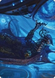 Image for Atmosphere Surgeon Art Card (Art Series: Phyrexia: All Will Be One) (12) - Magic: The Gathering