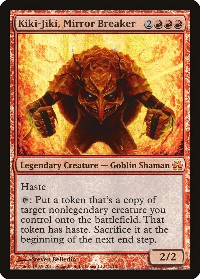 Image for Kiki-Jiki, Mirror Breaker (From the Vault: Legends) (4) - Magic: The Gathering