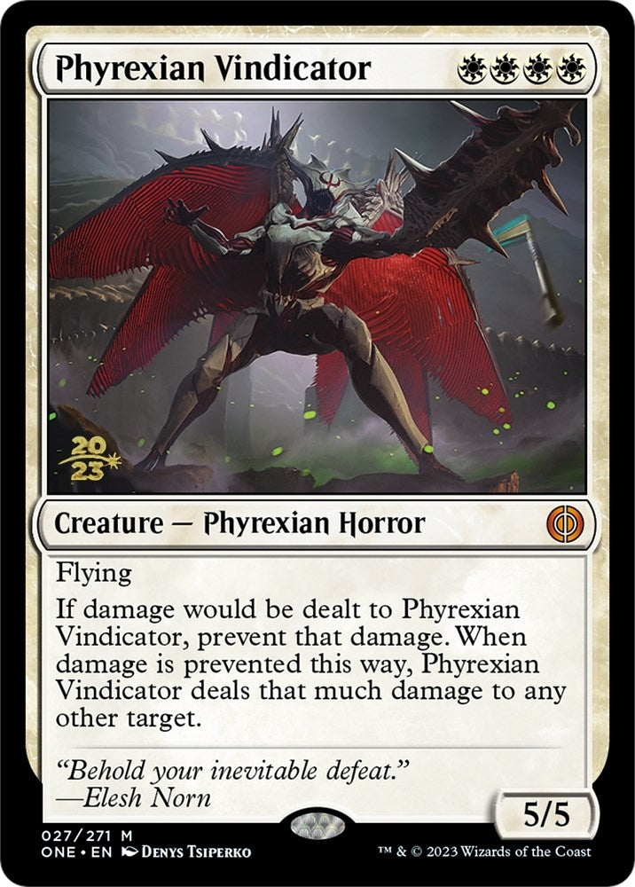 Image for Phyrexian Vindicator (Prerelease Cards) (27) - Magic: The Gathering