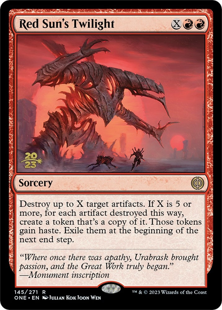 Image for Red Sun's Twilight (Prerelease Cards) (145) - Magic: The Gathering