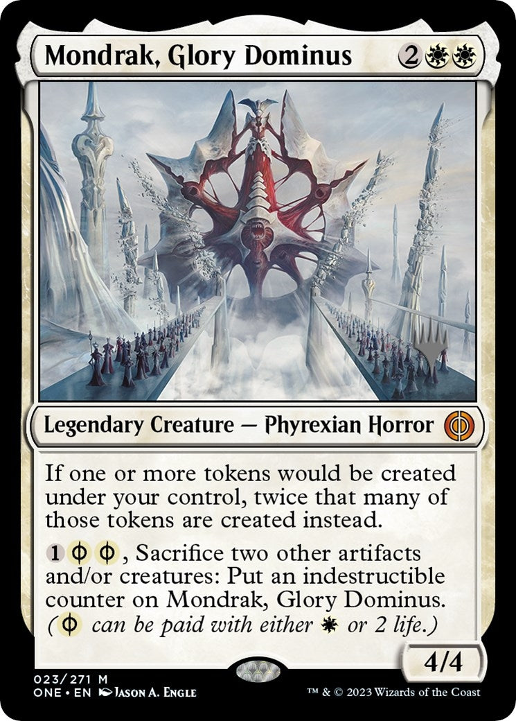Image for Mondrak, Glory Dominus (Promo Pack: Phyrexia: All Will Be One) (23) - Magic: The Gathering