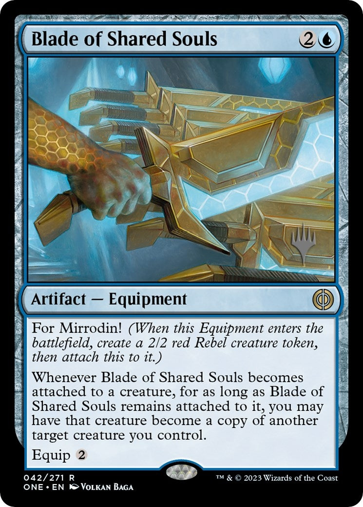 Image for Blade of Shared Souls (Promo Pack: Phyrexia: All Will Be One) (42) - Magic: The Gathering