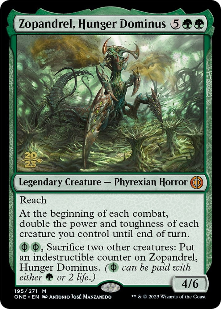 Image for Zopandrel, Hunger Dominus (Prerelease Cards) (195) - Magic: The Gathering