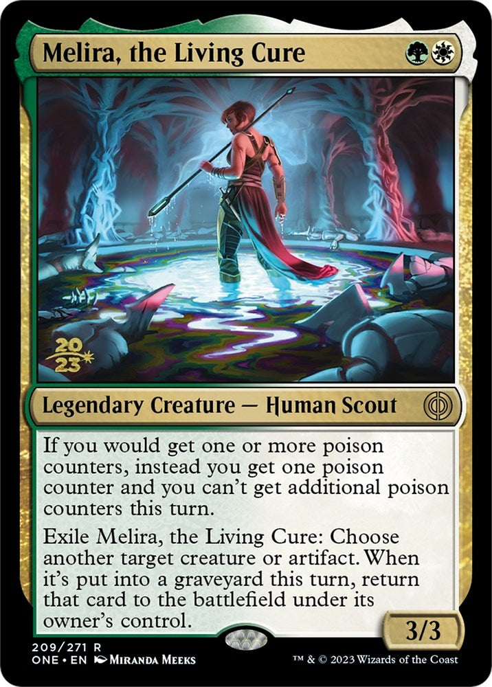 Image for Melira, the Living Cure (Prerelease Cards) (209) - Magic: The Gathering