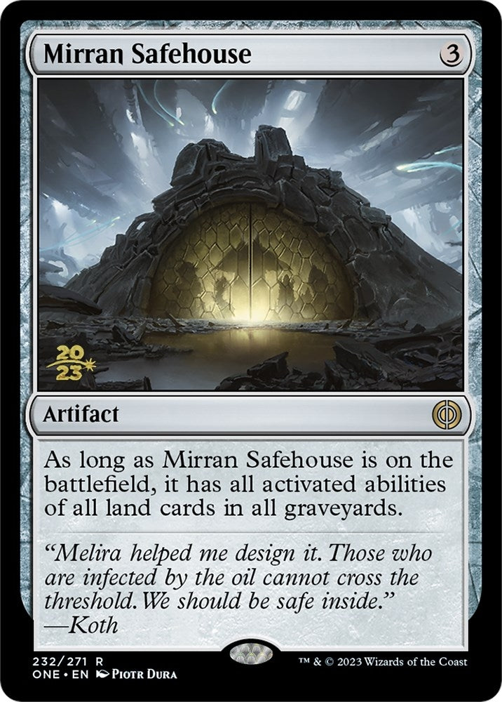 Image for Mirran Safehouse (Prerelease Cards) (232) - Magic: The Gathering