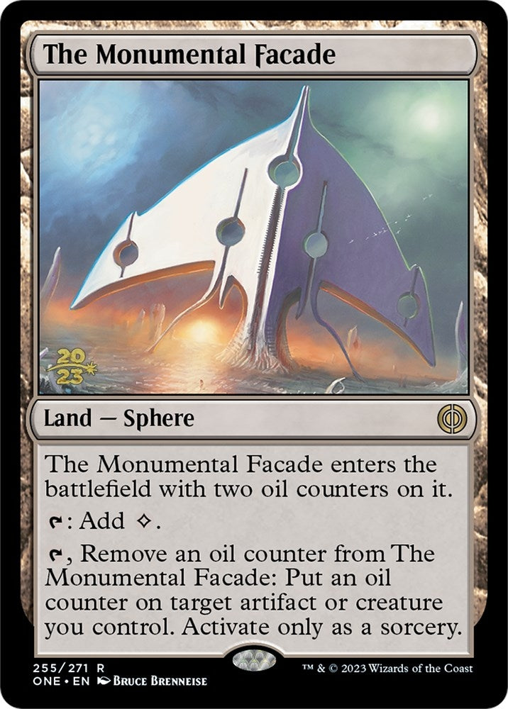 Image for The Monumental Facade (Prerelease Cards) (255) - Magic: The Gathering