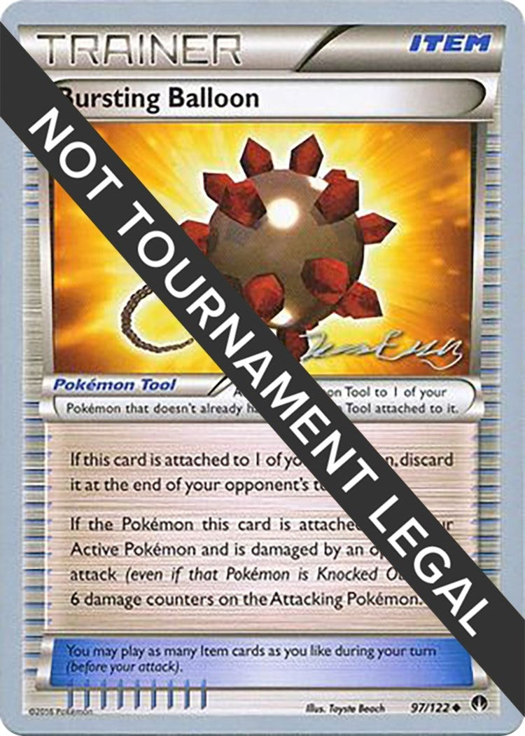 Image for Bursting Balloon - 2016 (Jesper Eriksen) (World Championship Decks) (97/122) - Pokemon