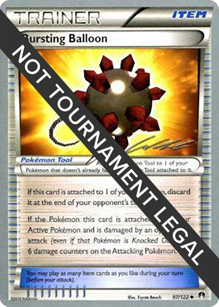 Image for Bursting Balloon - 2016 (Cody Walinski) (World Championship Decks) (97/122) - Pokemon