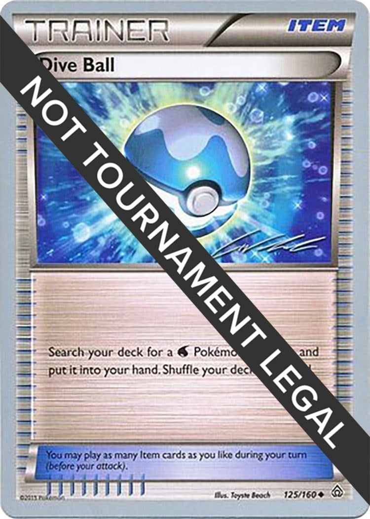 Image for Dive Ball - 2016 (Cody Walinski) (World Championship Decks) (125/160) - Pokemon