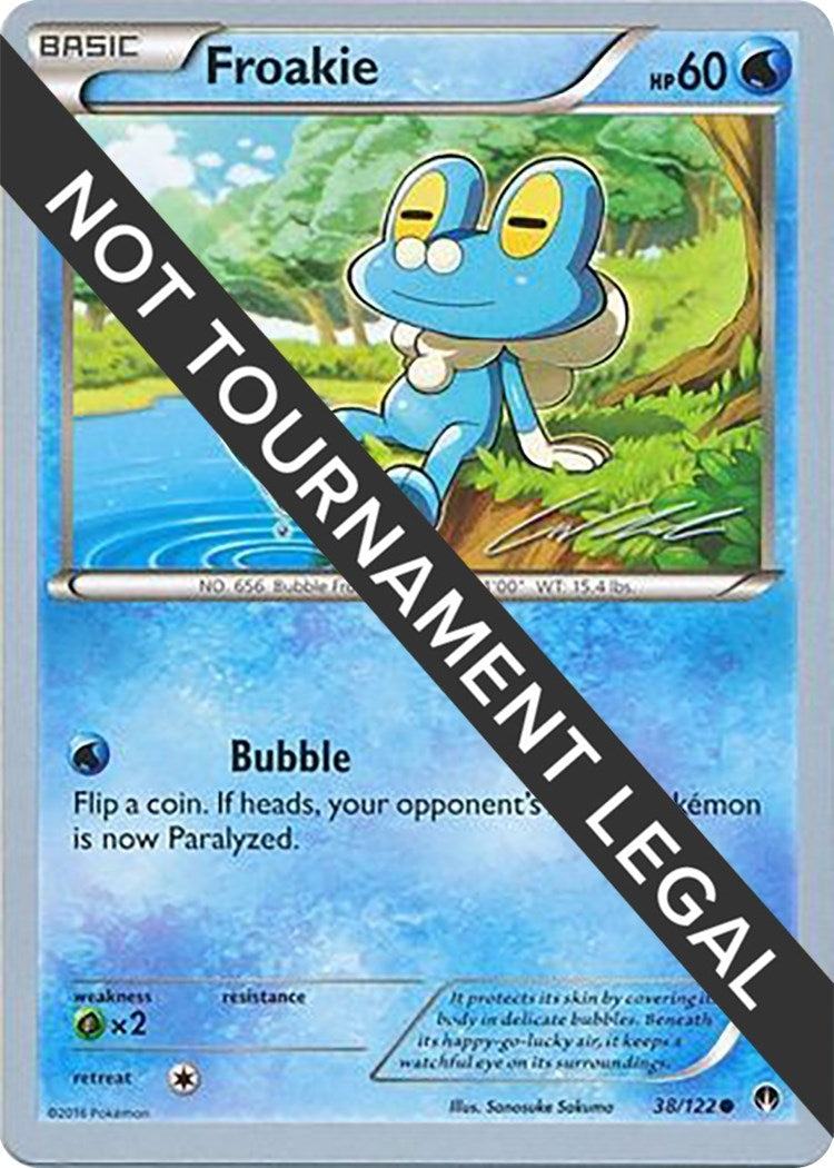 Image for Froakie - 2016 (Cody Walinski) (World Championship Decks) (38/122) - Pokemon