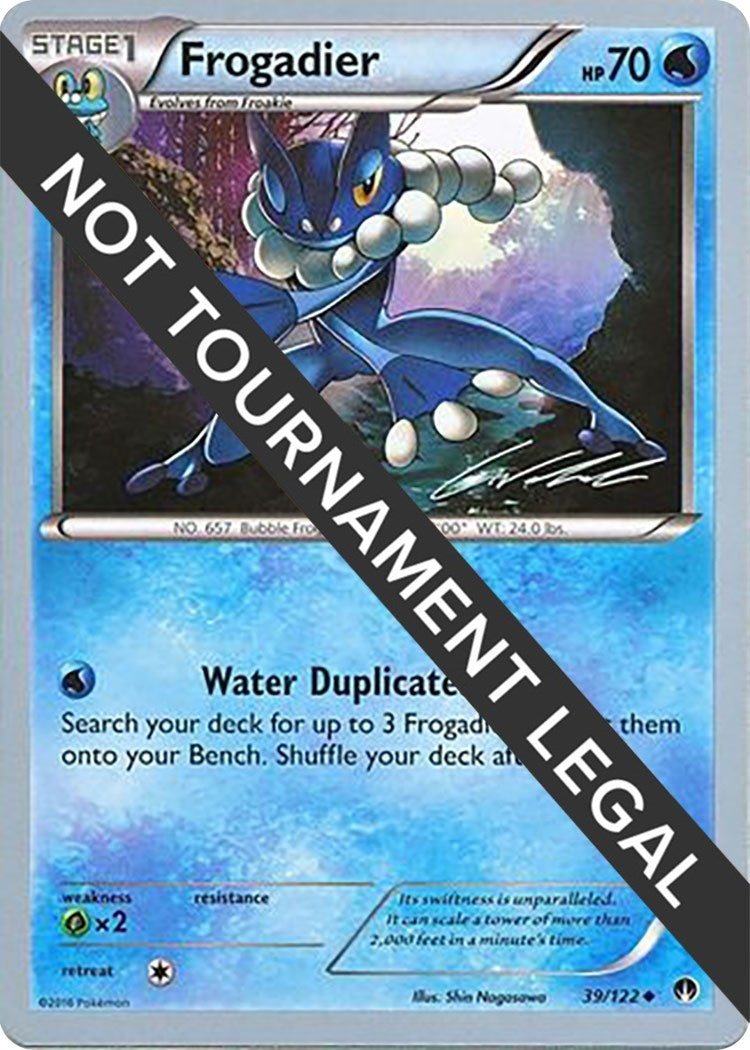 Image for Frogadier - 2016 (Cody Walinski) (World Championship Decks) (39/122) - Pokemon