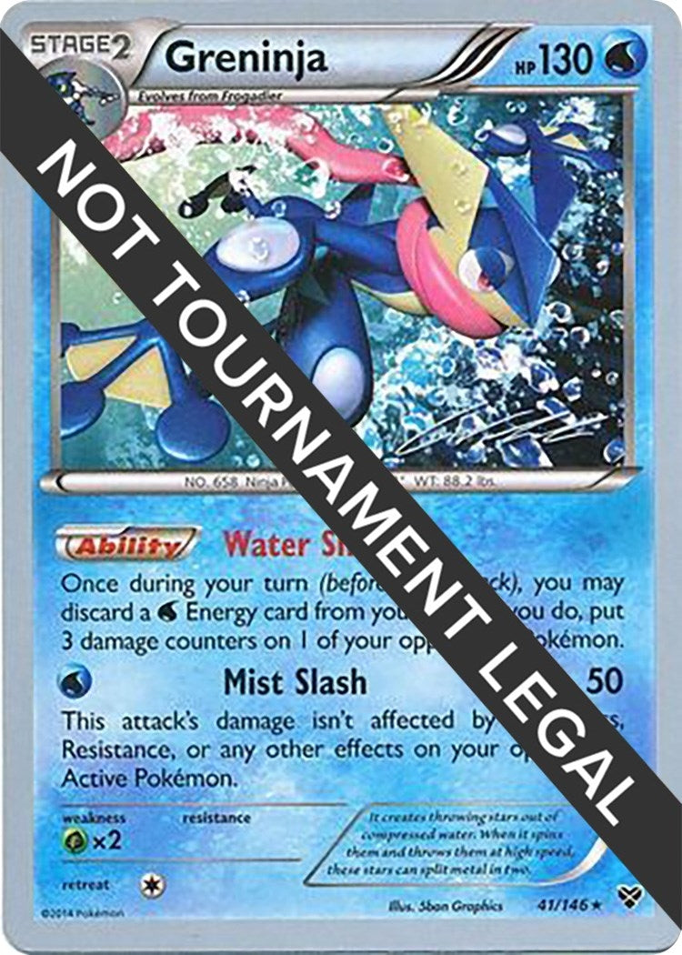Image for Greninja (41) - 2016 (Cody Walinski) (World Championship Decks) (41/146) - Pokemon