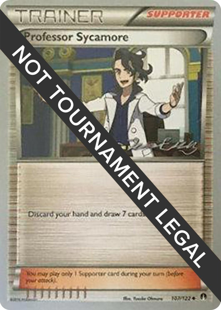 Image for Professor Sycamore - 2016 (Jesper Eriksen) (World Championship Decks) (107/122) - Pokemon