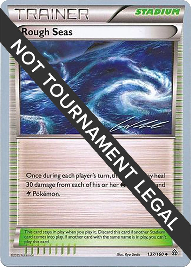 Image for Rough Seas - 2016 (Cody Walinski) (World Championship Decks) (137/160) - Pokemon