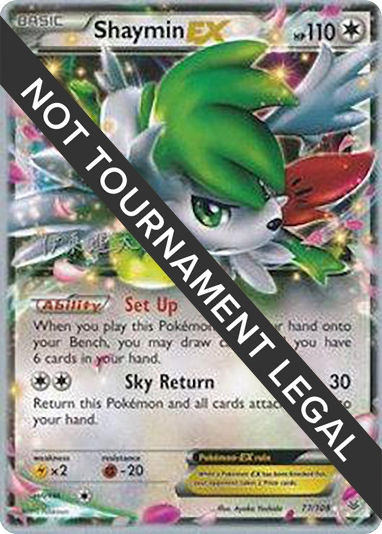 Image for Shaymin EX - 2016 (Shintaro Ito) (World Championship Decks) (77/108) - Pokemon