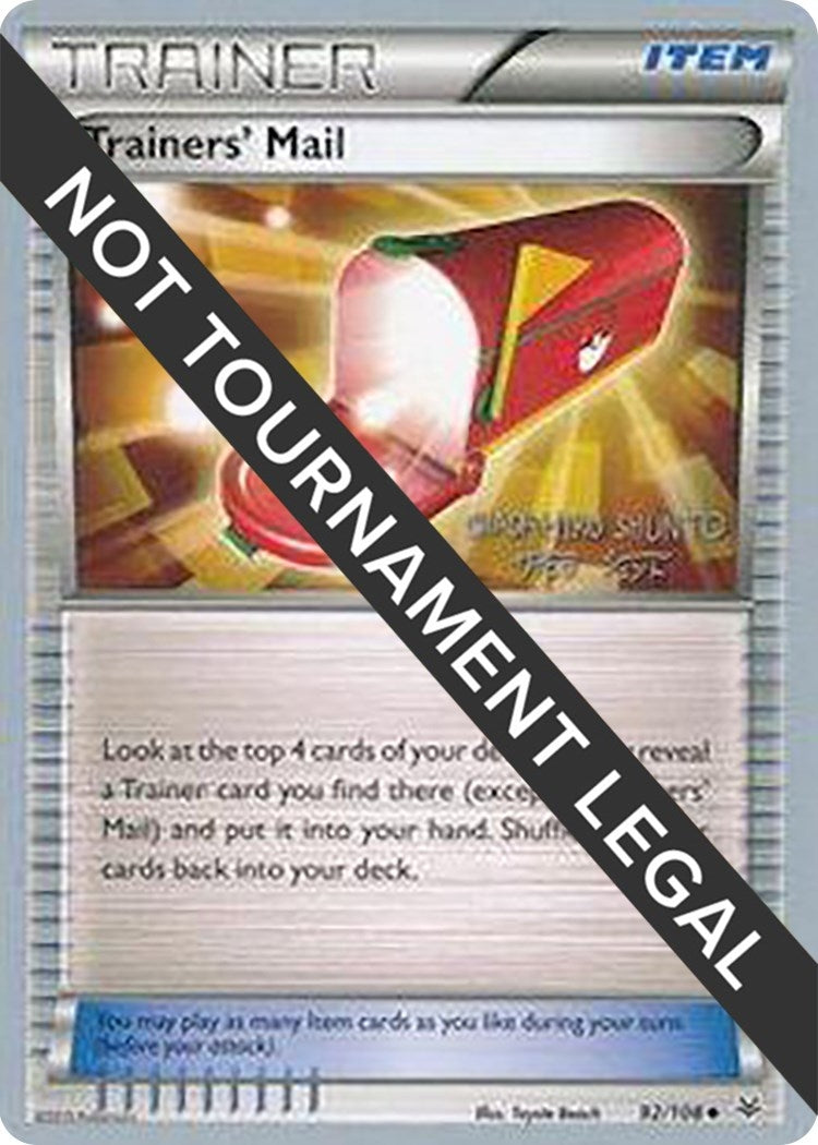 Image for Trainers' Mail - 2016 (Shunto Sadahiro) (World Championship Decks) (92/108) - Pokemon