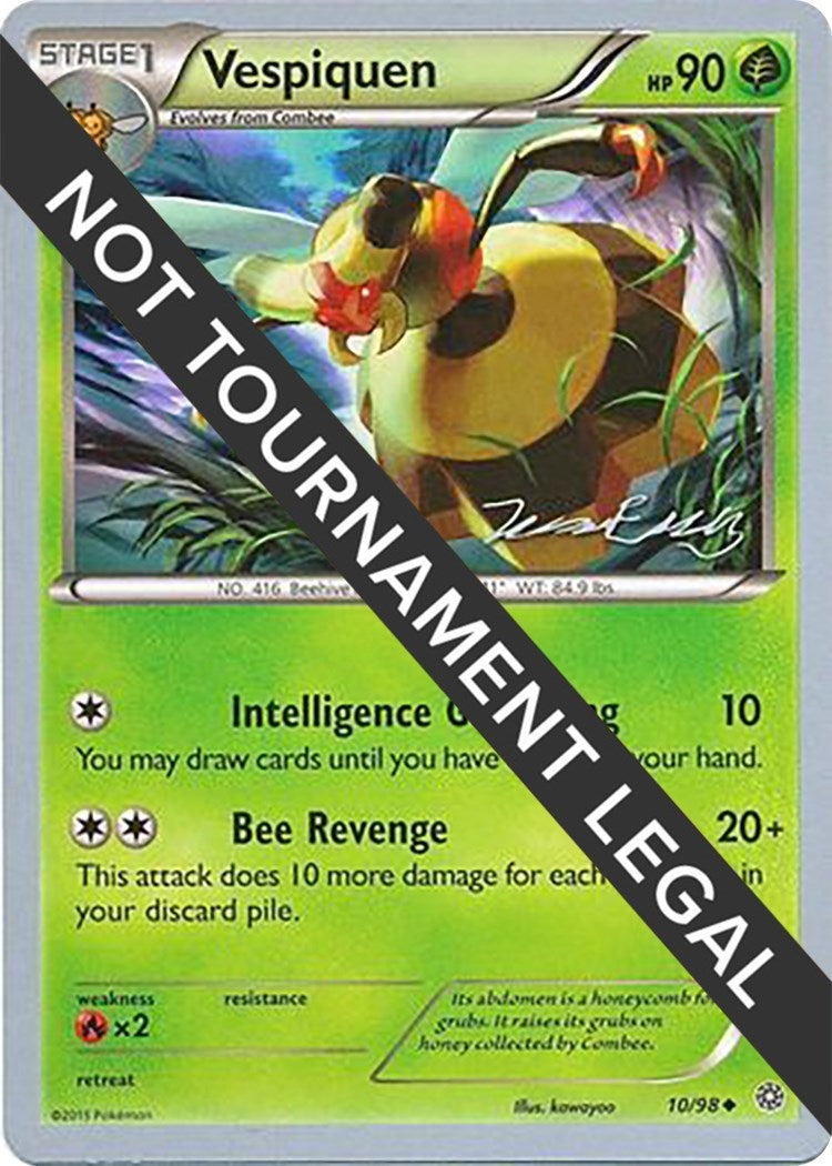 Image for Vespiquen - 2016 (Jesper Eriksen) (World Championship Decks) (10/98) - Pokemon