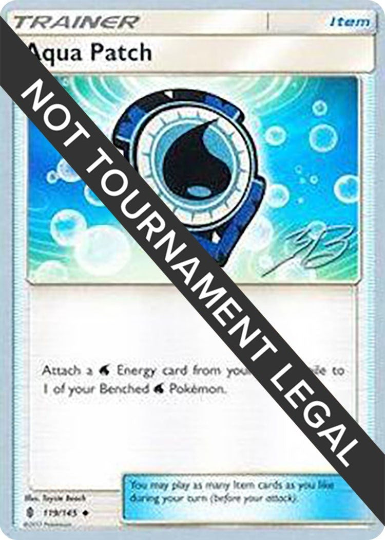 Image for Aqua Patch - 2017 (Zachary Bokhari) (World Championship Decks) (119/145) - Pokemon
