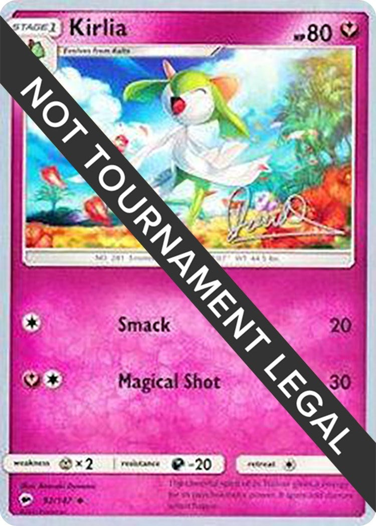 Image for Kirlia - 2017 (Diego Cassiraga) (World Championship Decks) (92/147) - Pokemon