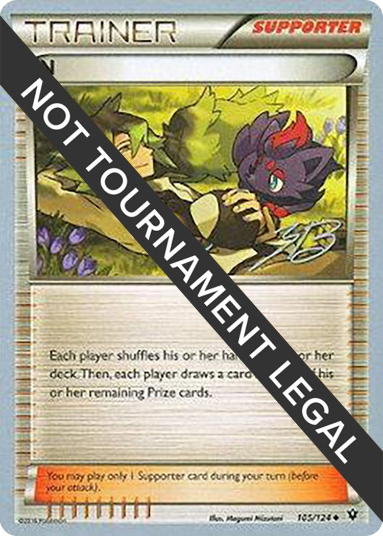 Image for N - 2017 (Zachary Bokhari) (World Championship Decks) (105/124) - Pokemon