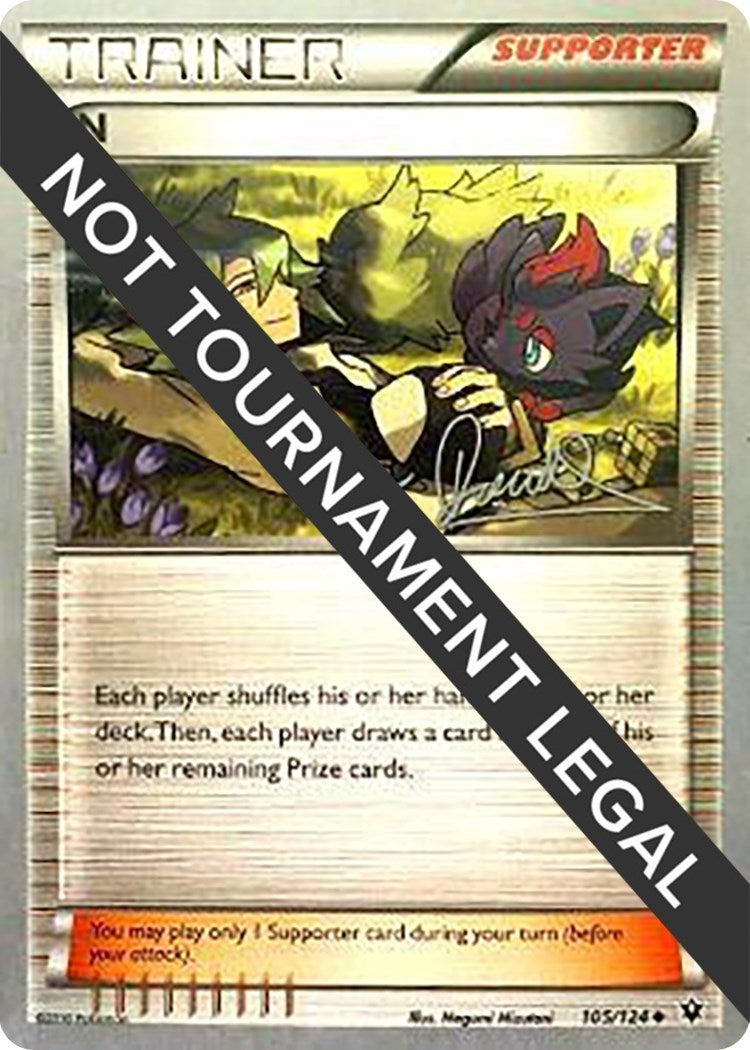 Image for N - 2017 (Diego Cassiraga) (World Championship Decks) (105/124) - Pokemon
