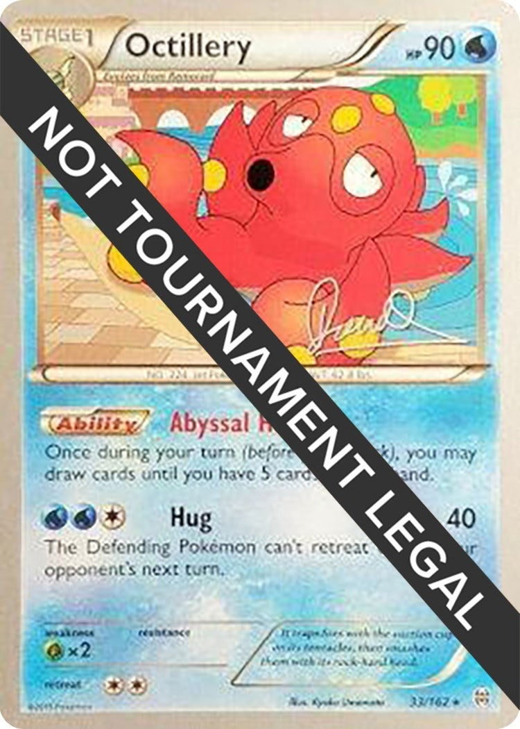 Image for Octillery - 2017 (Diego Cassiraga) (World Championship Decks) (33/162) - Pokemon