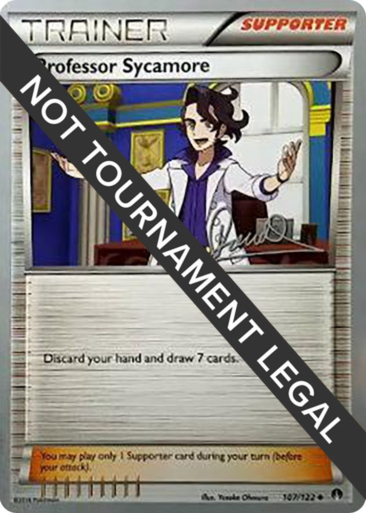 Image for Professor Sycamore - 2017 (Diego Cassiraga) (World Championship Decks) (107/122) - Pokemon