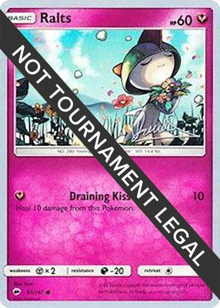 Image for Ralts - 2017 (Diego Cassiraga) (World Championship Decks) (91/147) - Pokemon