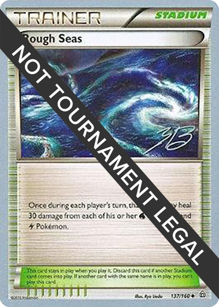 Image for Rough Seas - 2017 (Zachary Bokhari) (World Championship Decks) (137/160) - Pokemon