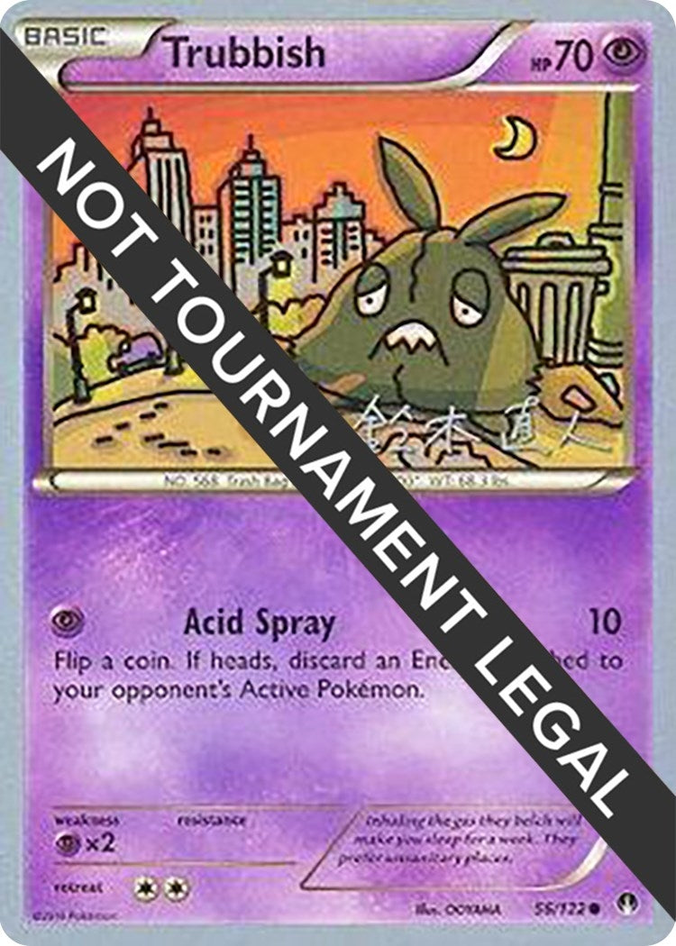 Image for Trubbish - 2017 (Naoto Suzuki) (World Championship Decks) (56/122) - Pokemon