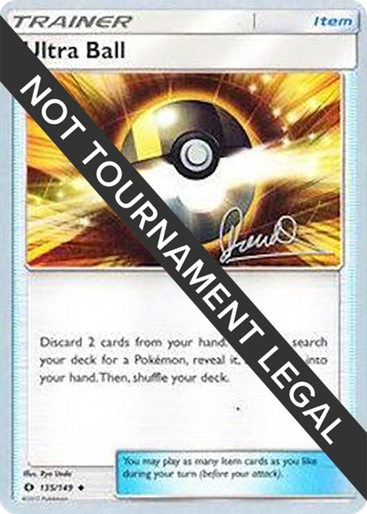 Image for Ultra Ball - 2017 (Diego Cassiraga) (World Championship Decks) (135/124) - Pokemon