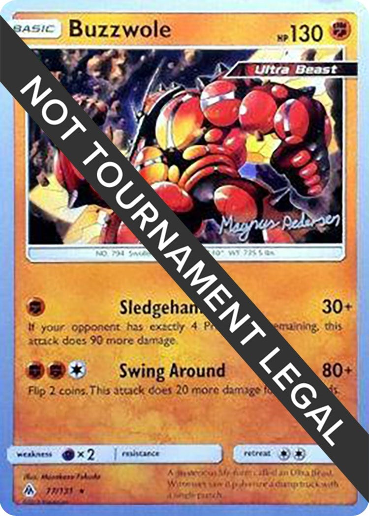 Image for Buzzwole - 2018 (Magnus Pedersen) (World Championship Decks) (77/131) - Pokemon