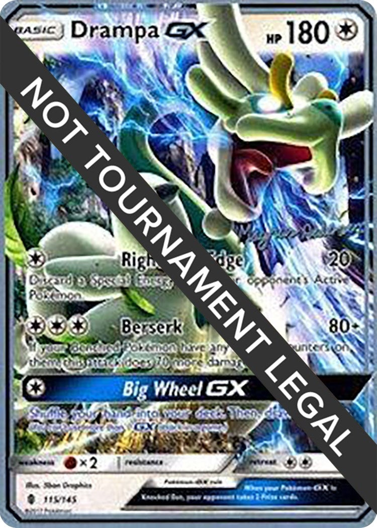 Image for Drampa GX - 2018 (Magnus Pedersen) (World Championship Decks) (115/145) - Pokemon