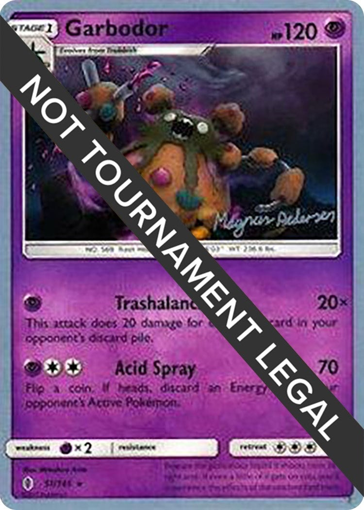 Image for Garbodor (51) - 2018 (Magnus Pedersen) (World Championship Decks) (51/145) - Pokemon