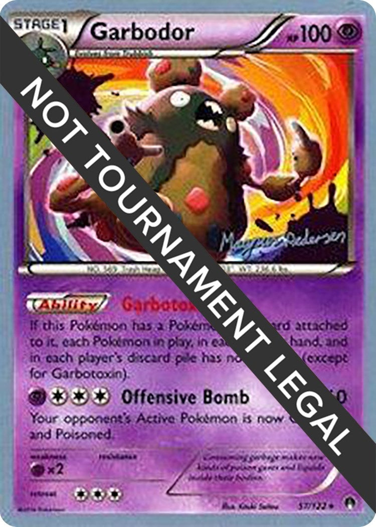 Image for Garbodor (57) - 2018 (Magnus Pedersen) (World Championship Decks) (57/122) - Pokemon