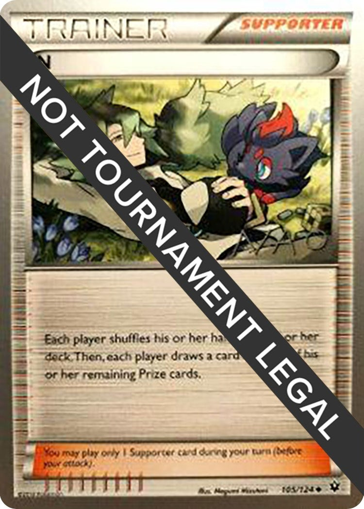 Image for N - 2018 (Naohito Inoue) (World Championship Decks) (105/124) - Pokemon