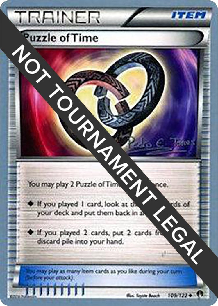 Image for Puzzle of Time - 2018 (Pedro Eugenio Torres) (World Championship Decks) (109/122) - Pokemon