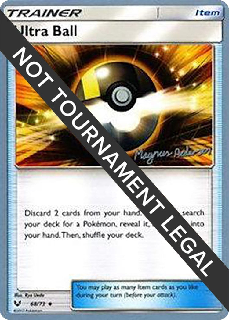 Image for Ultra Ball - 2018 (Magnus Pedersen) (World Championship Decks) (68/73) - Pokemon