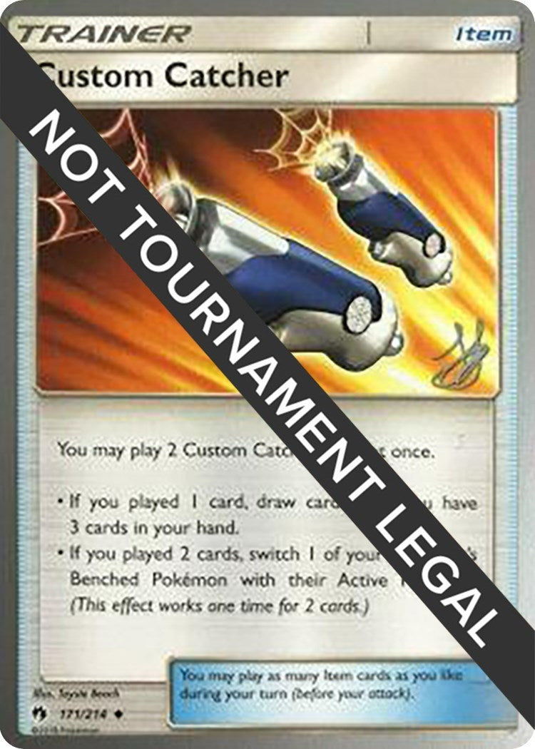 Image for Custom Catcher - 2019 (Henry Brand) (World Championship Decks) (171/214) - Pokemon
